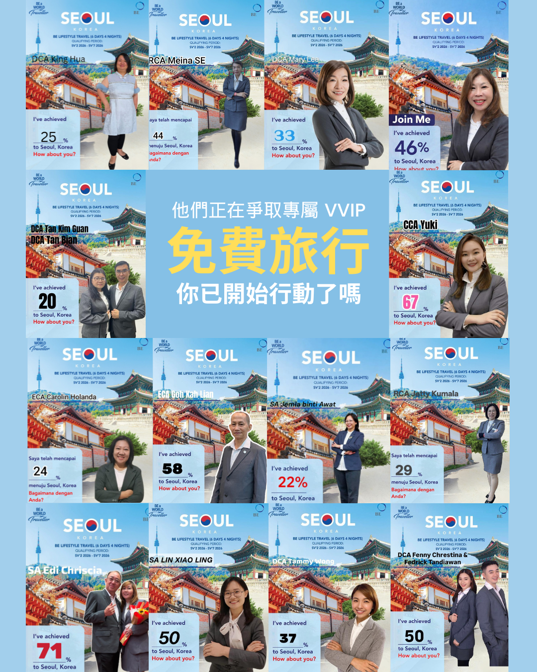 BE Lifestyle 旅行獎勵（BELT）2026 —— 你前往韓國首爾的資格之旅