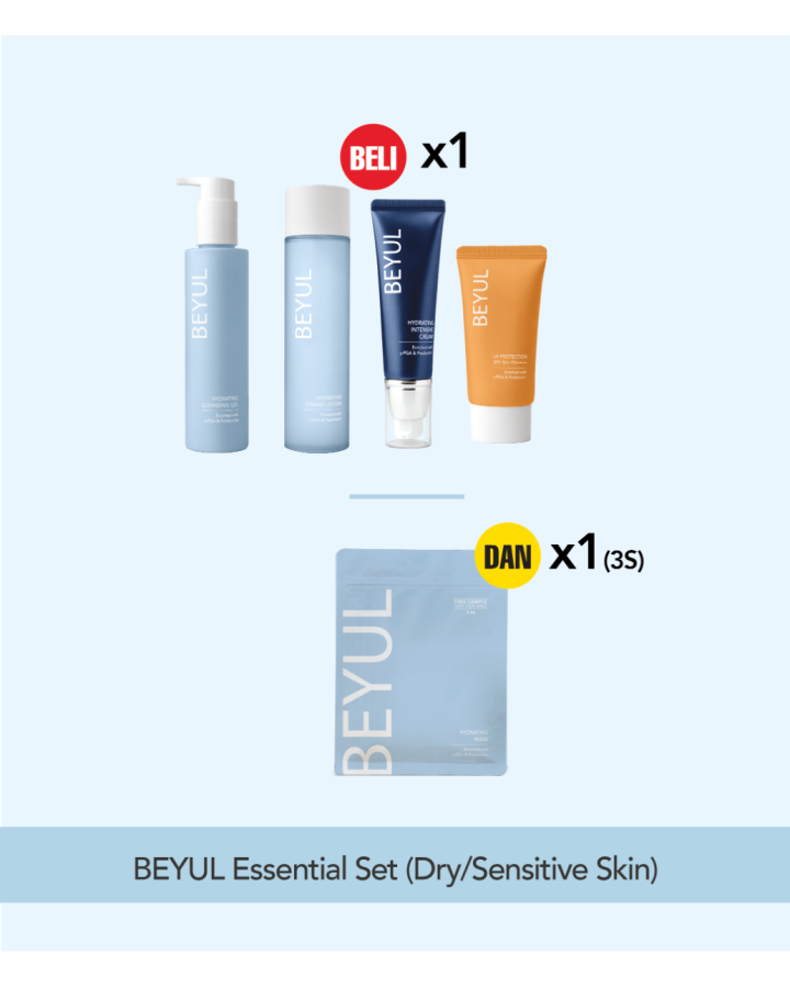BEYUL Essential Set (Dry/Sensitive Skin)