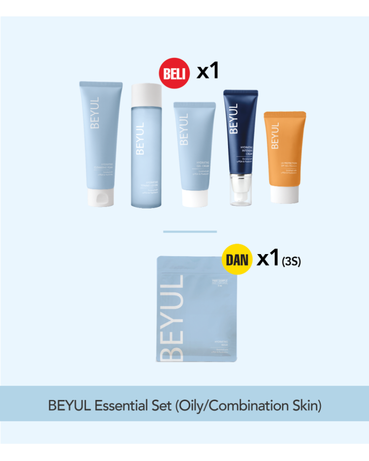 BEYUL Essential Set (Oily/Combination Skin)