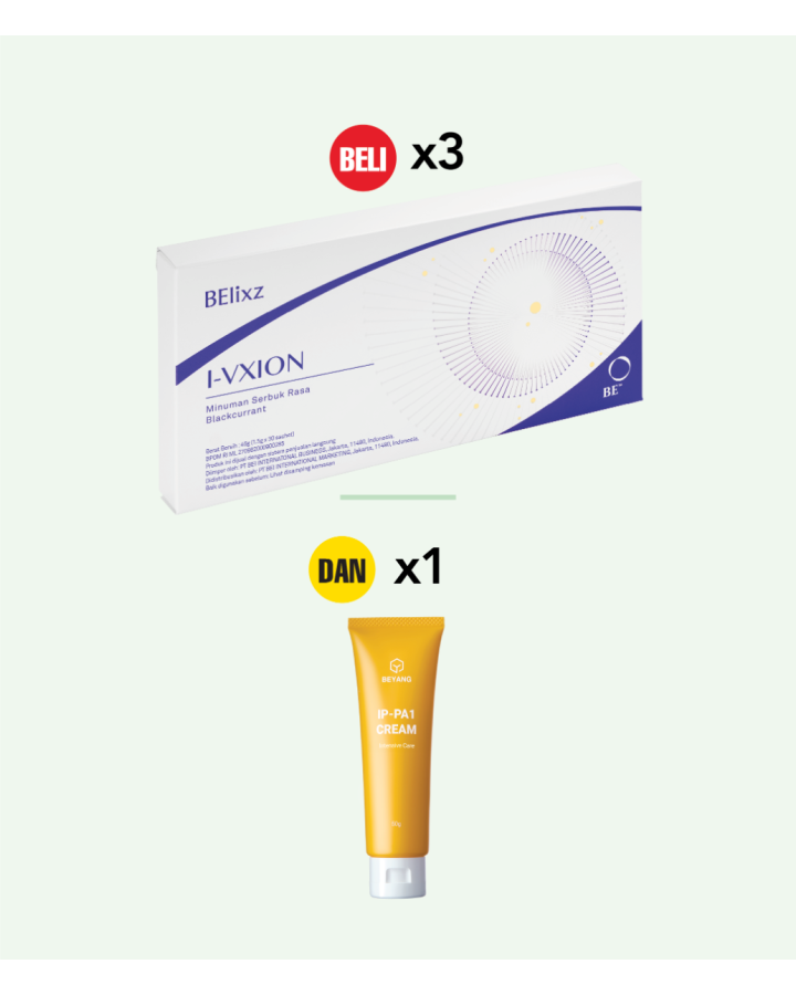 Buy 3x BElixz I-VXION (30s) And 1x BEYANG IP-PA1 Cream (50g)