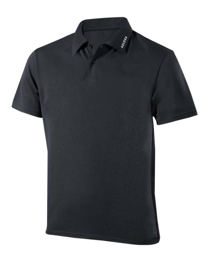 AULORA Polo Shirt with KODENSHI® - Men - Black