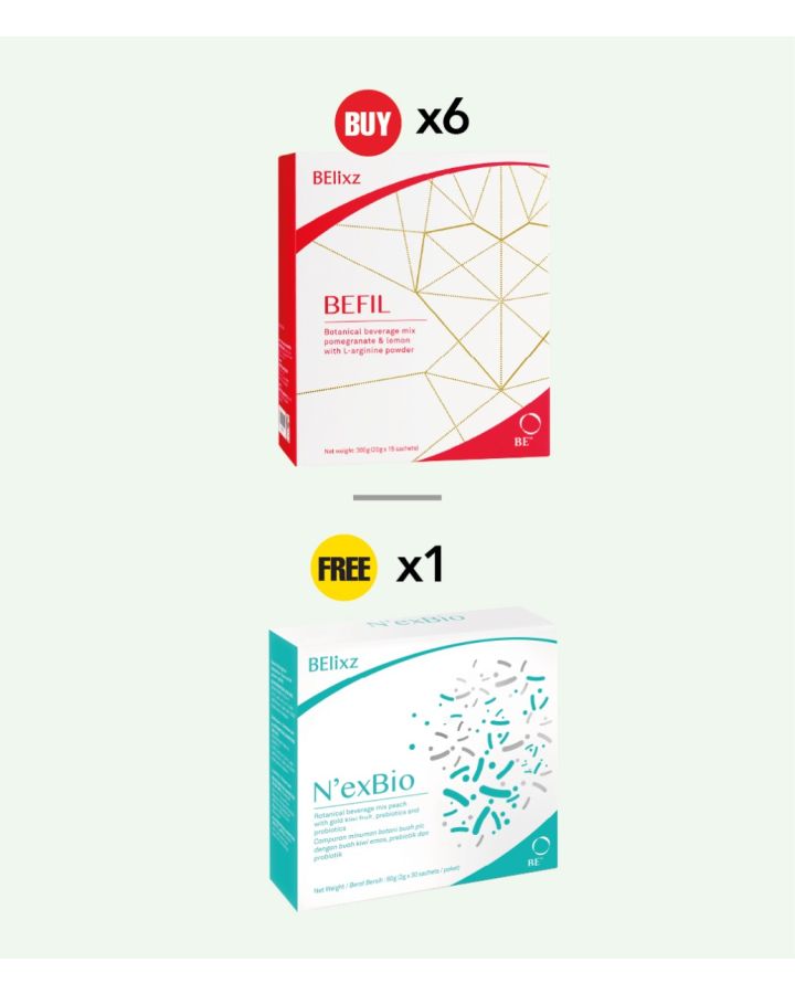 Buy 6x BElixz BEFIL (15s) Free 1x BElixz N'exBio (30s)