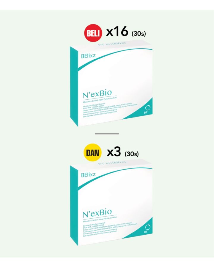 Buy 16x BElixz N'exBio (30s) And 3x BElixz N'exBio (30s)