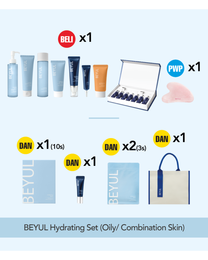 BEYUL Hydrating Set for Oily / Combination Skin