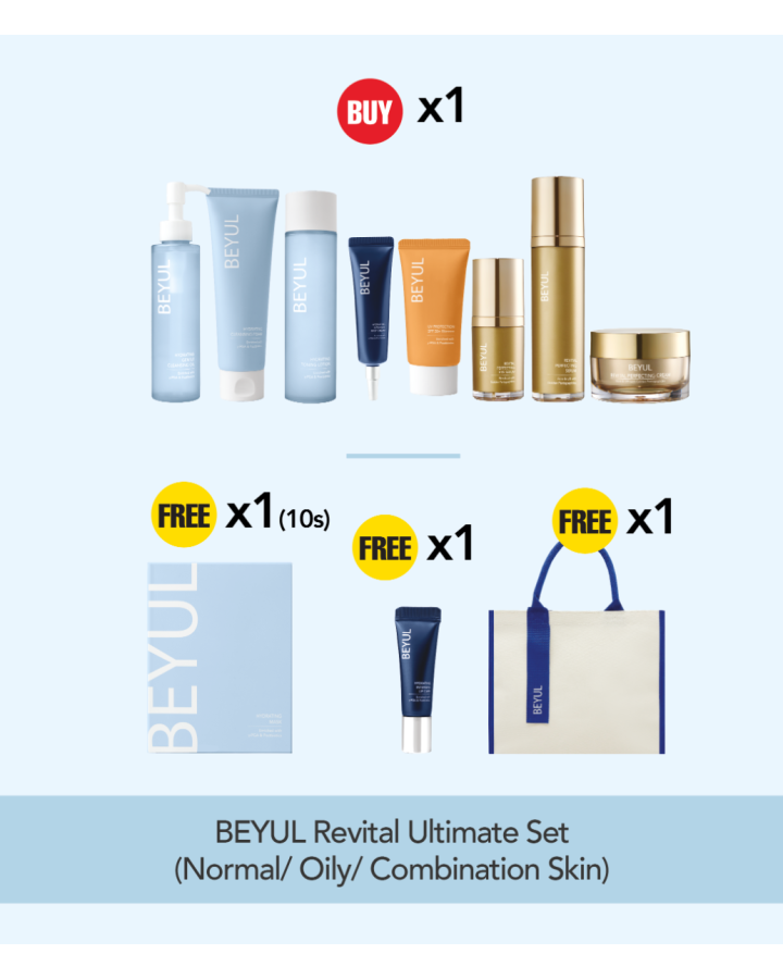 BEYUL REVITAL PERFECTING Ultimate Set (Normal/Oily/Combination Skin)