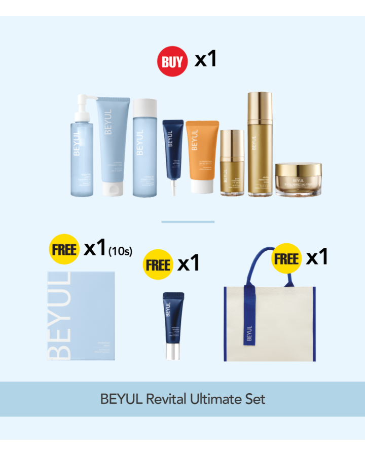 BEYUL REVITAL Ultimate Set (Normal/Oily/Combination Skin)