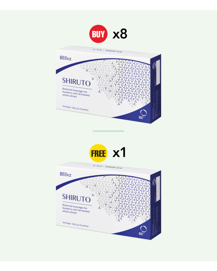 Buy 8x BElixz SHIRUTO (30s) Free 1x BElixz SHIRUTO (30s)
