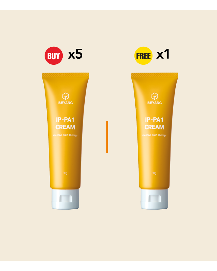 Buy 5x BEYANG IP-PA1 Cream (50g) Free 1x BEYANG IP-PA1 Cream (50g)