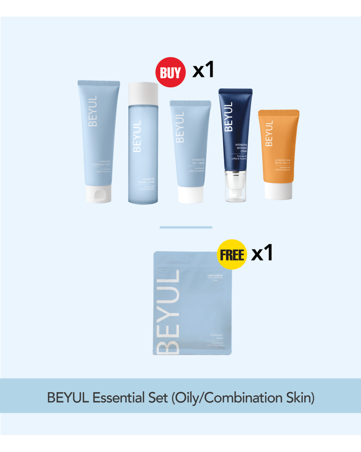 BEYUL Essential Set (Oily/Combination Skin)