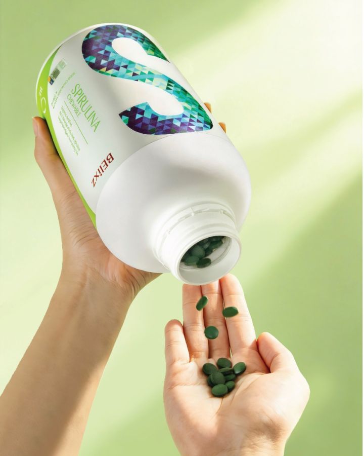 BElixz SPIRULINA CHEWABLE