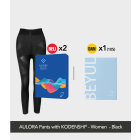 Buy 2x AULORA Pants with KODENSHI® - Women - Black And 1x BEYUL Hydrating Mask (10s)
