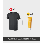 Buy 2x AULORA Basic Top with KODENSHI® - Black And 1x BEYANG IP-PA1 Cream (50g)