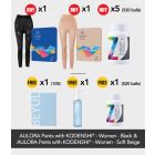 BUY 1x AULORA PANTS WITH KODENSHI® - WOMEN - BLACK + 1x AULORA PANTS WITH KODENSHI® - WOMEN -  SOFT BEIGE + 5x BELIXZ ZENCOSO CHEWABLE BALL (520B) FREE 1x BEYUL HYDRATING MASK (10S) + 1x BELIXZ ZENCOSO CHEWABLE BALL (520B) + 1x BEYUL HYDRATING GENTLE CLEA