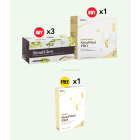 Buy 3x BElixz SlendGlow (30s)(SG) + 1x BElixz SlendMeal PRO (15s) Free 1x BElixz SlendMeal PRO (4s)