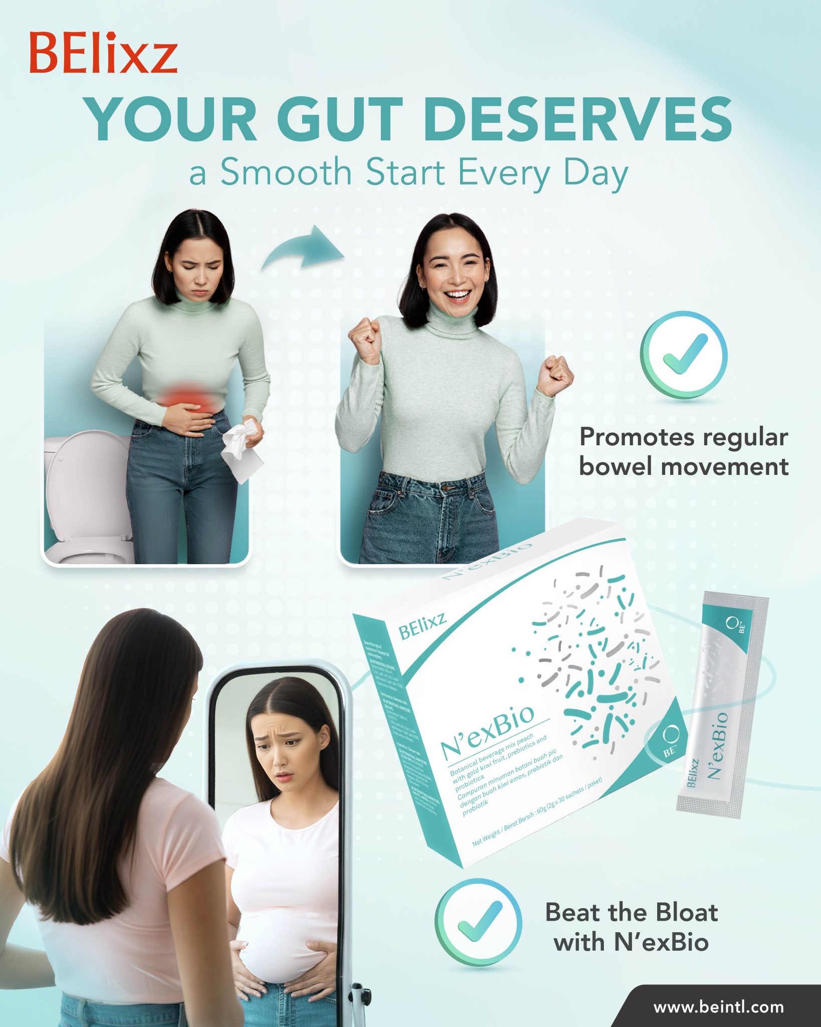 How To Get Rid Of Gut Issues Such As Bloating, Diarrhoea And Constipation?