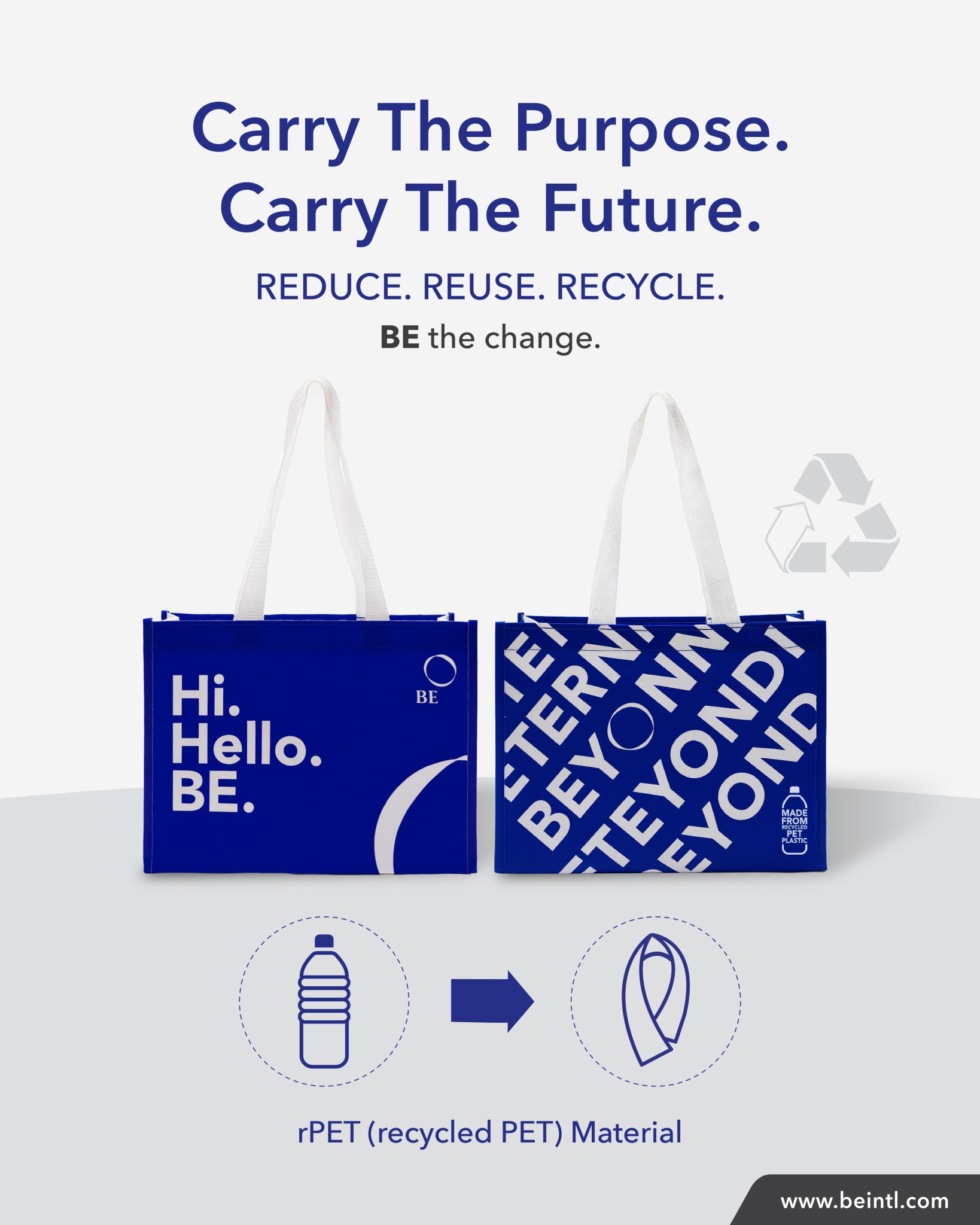 Carry the Purpose. Carry the Future. ♻️