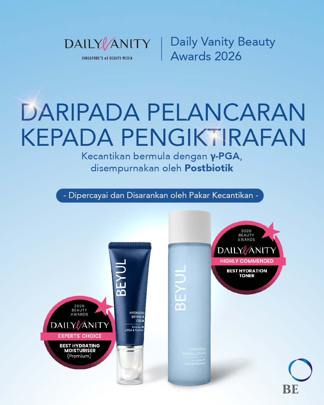 🏆 Penghidratan Pemenang Anugerah: BEYUL Hydrating Menetapkan Standard Baharu dalam Kecemerlangan Penjagaan Kulit
