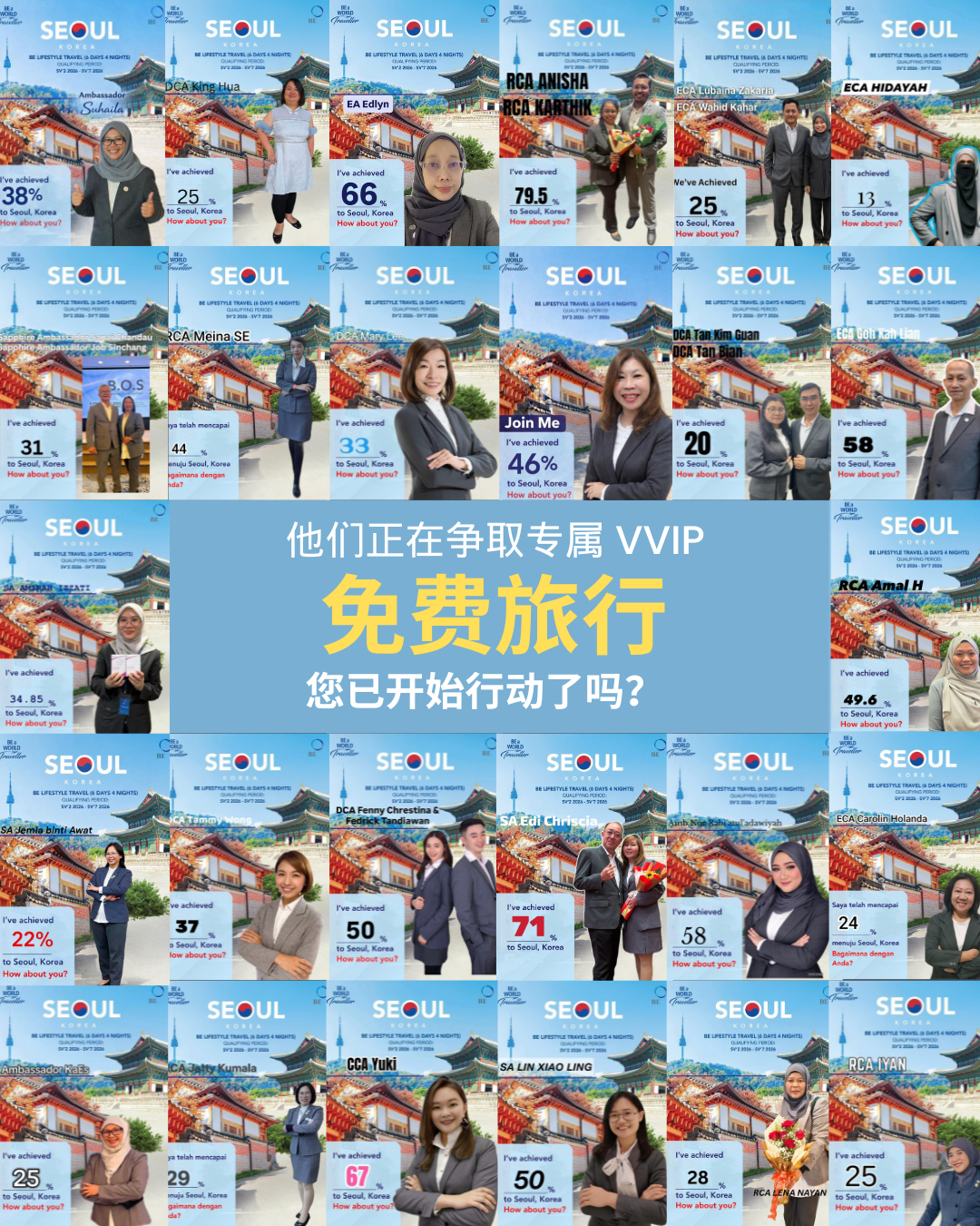 BE Lifestyle 旅行奖励（BELT）2026 —— 您前往韩国首尔的资格之旅